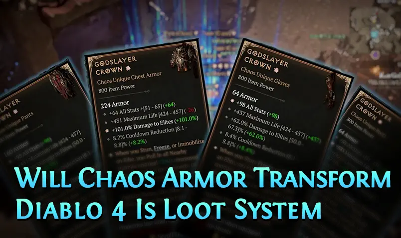 How does Chaos Armor affect Diablo IV's loot system through Season 11